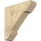 Ekena Millwork Traditional Slat Rough Sawn Bracket, Douglas Fir, 6"W x 22"D x 22"H BKT06X22X22TRA06RDF - alternate 1